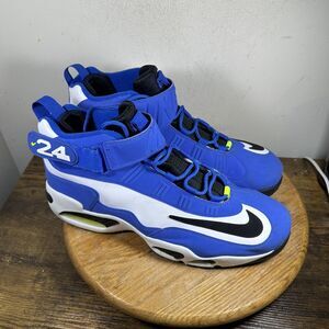 Nike Air Griffey Max 1 Shoes Mens Size 15 Retro Black Volt DJ5161-400 Sneakers